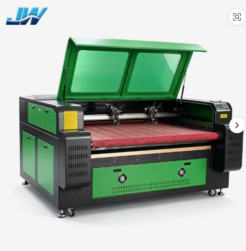 Fabric Leather Garment Trademark Rolling Materials 1610 Automatic Feeding Co2 Laser Engraving Cutting Machine